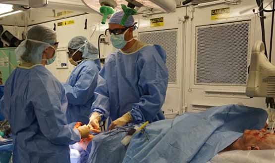 board-certified plastic surgeon can handle emergencies